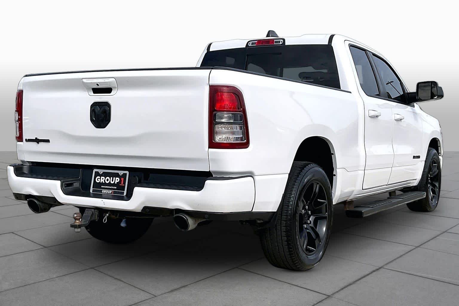 Used 2021 Bright White Clearcoat Ram Lone Star image 13