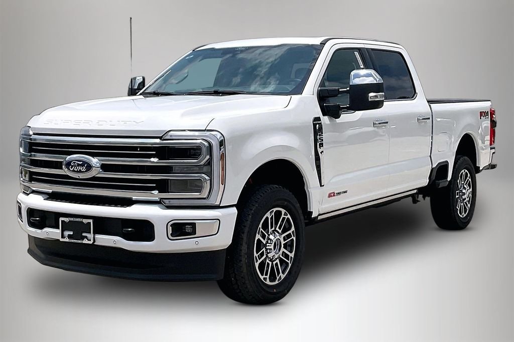 New 2026 Star White Metallic Tri-Coat Ford Platinum image 2