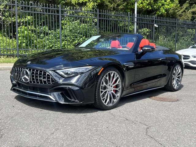 Certified Used 2022 Black Mercedes-Benz SL 55 AMG® image 9