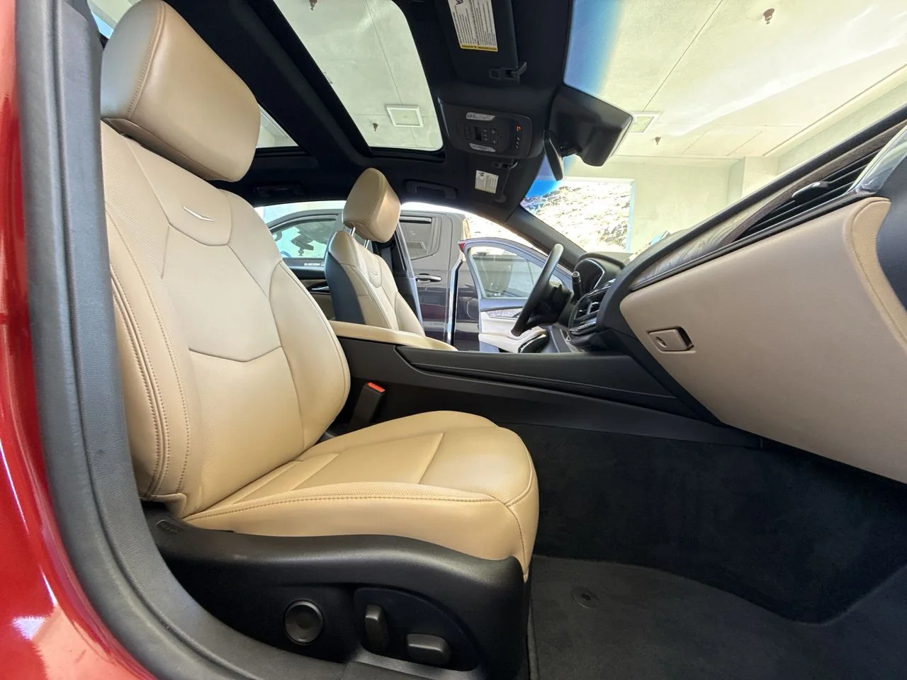 Certified Used 2023 Radiant Red Tintcoat Cadillac Premium Luxury image 28