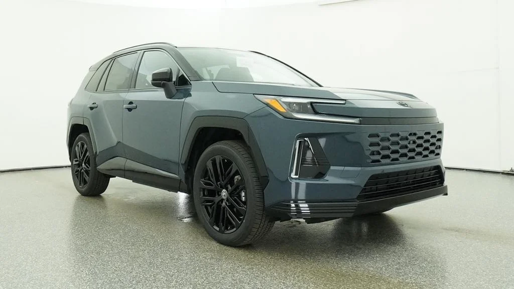 New 2026 Storm Cloud with Midnight Black Metallic roof Toyota XSE image 9