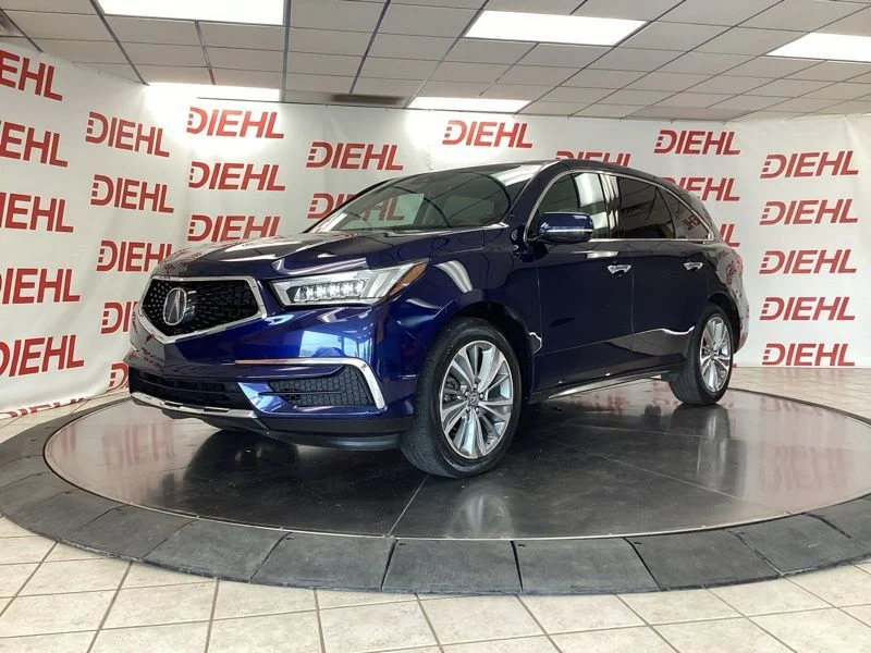 Used 2018 Blue Acura 3.5L image 3