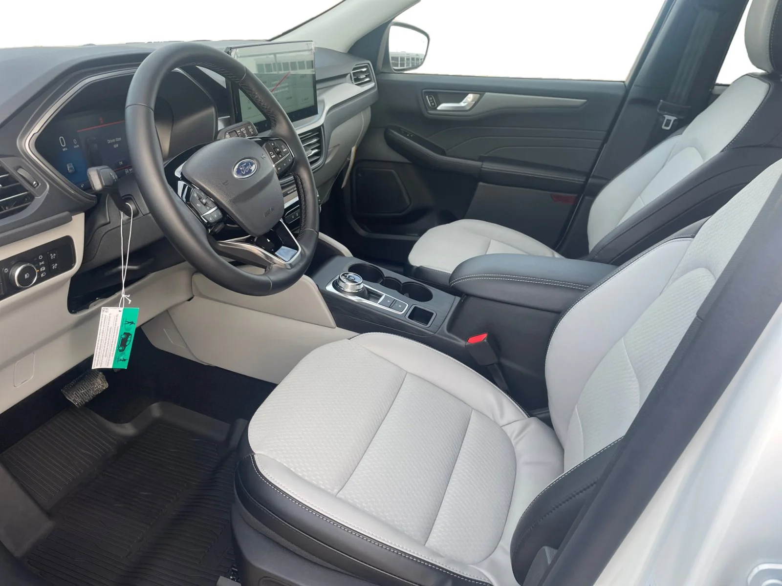 New 2025 Star White Metallic Tri-Coat Ford PHEV image 14