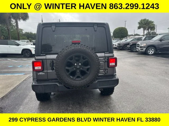 Used 2021 Gray Jeep Willys image 5