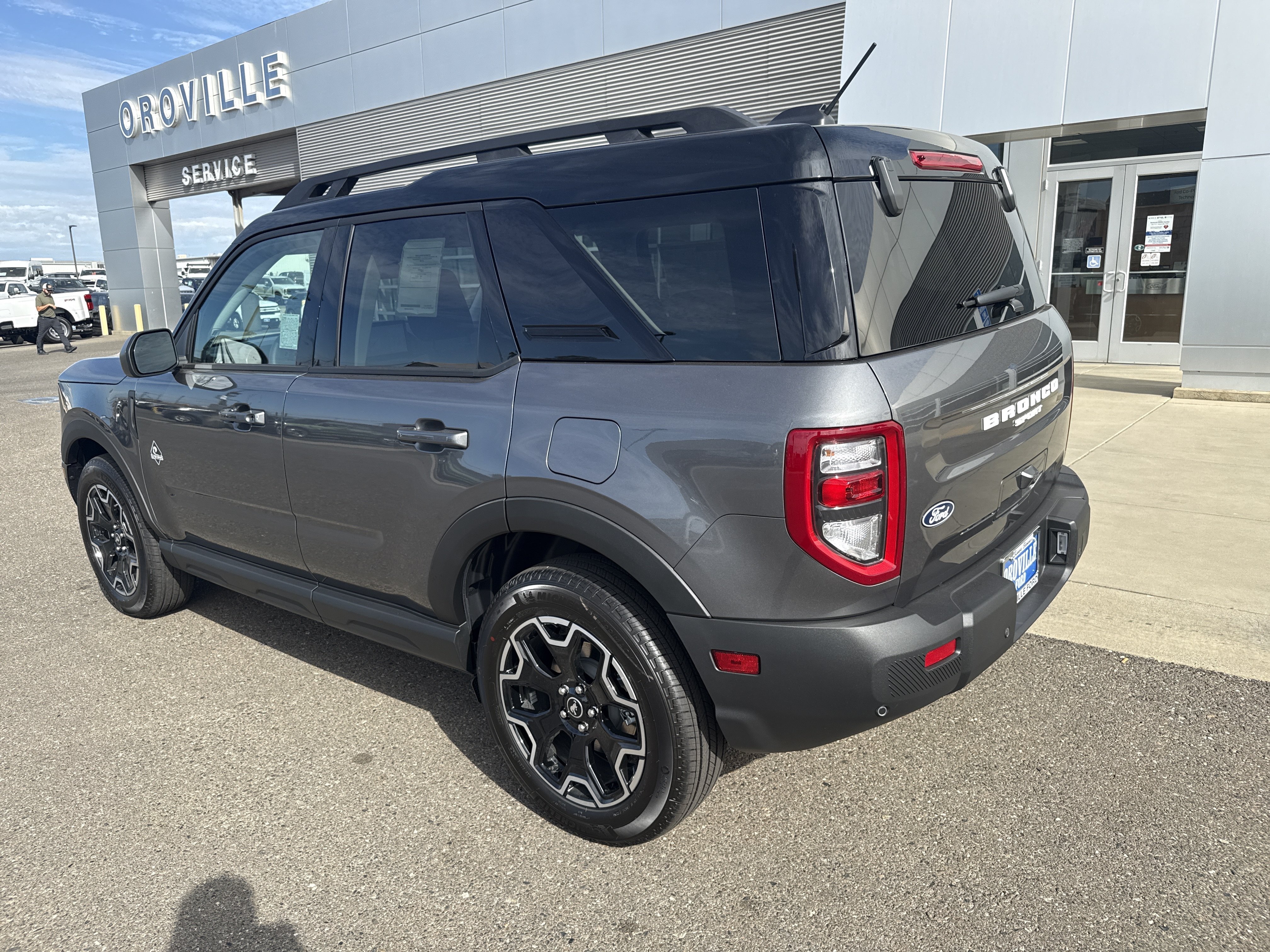 New 2026 Carbonized Gray Metallic Ford Outer Banks® image 3