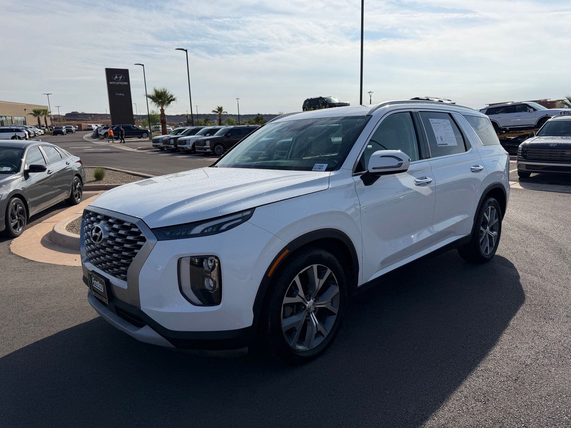 Used 2021 White Hyundai SEL image 1