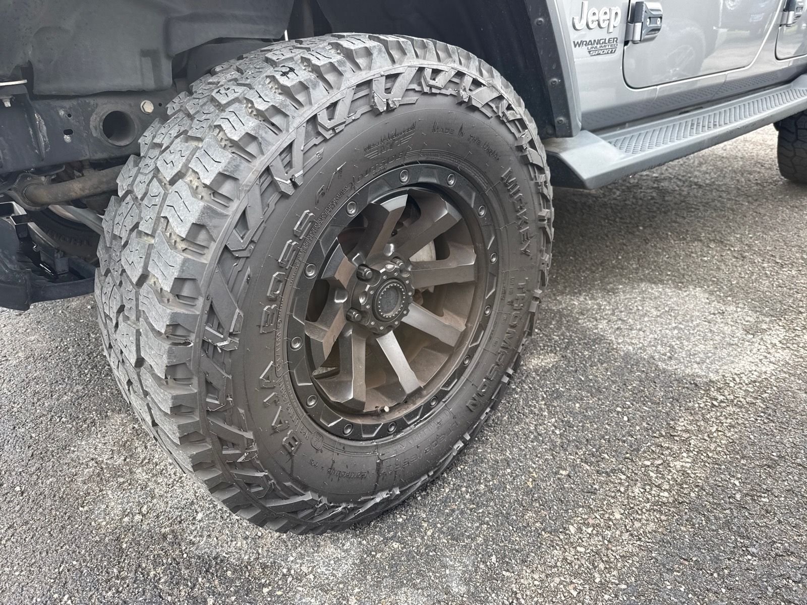 Used 2020 Billet Silver Metallic Jeep Unlimited Sport S image 8