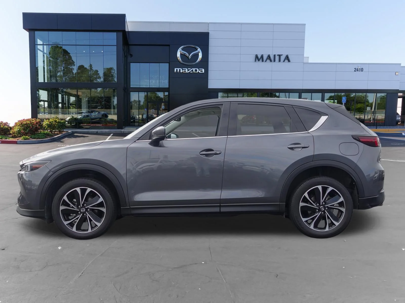 Certified Used 2023 Machine Gray Metallic Mazda 2.5 S Premium Package image 8