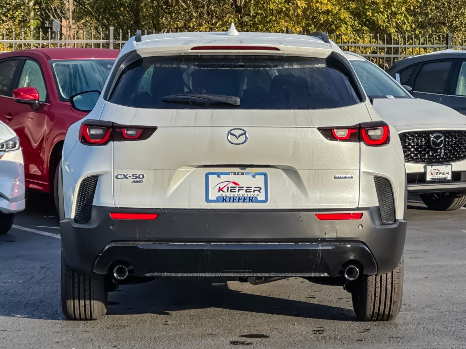 New 2026 Wind Chill Pearl Mazda Premium AWD image 3
