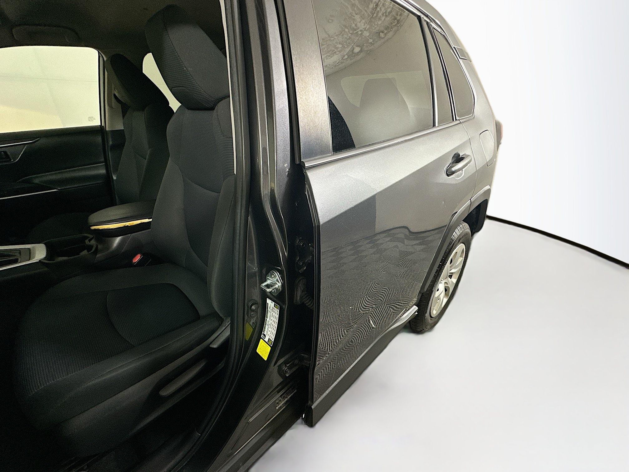 Used 2021 Magnetic Gray Metallic Toyota LE image 12