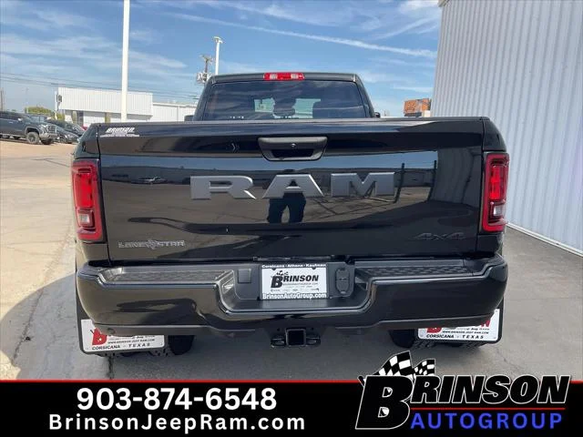 New 2026 Diamond Black Crystal Pearl-Coat Exterior Paint RAM LONE STAR image 4