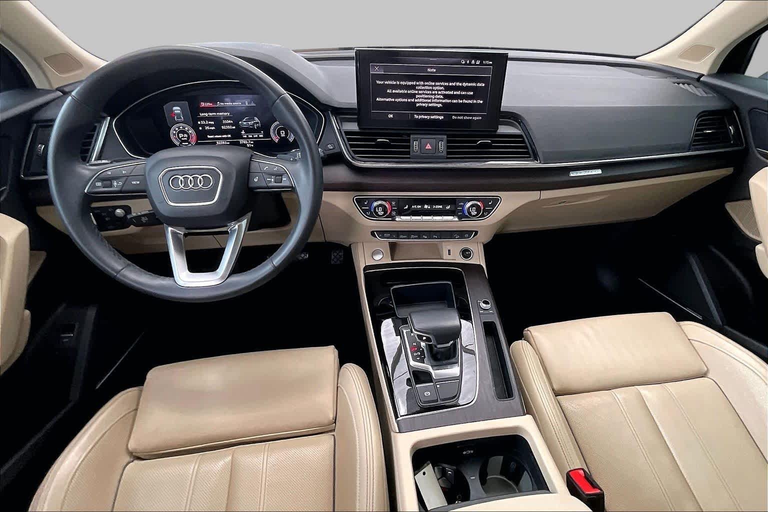 Used 2022 Glacier White Metallic Audi S line Prestige image 16