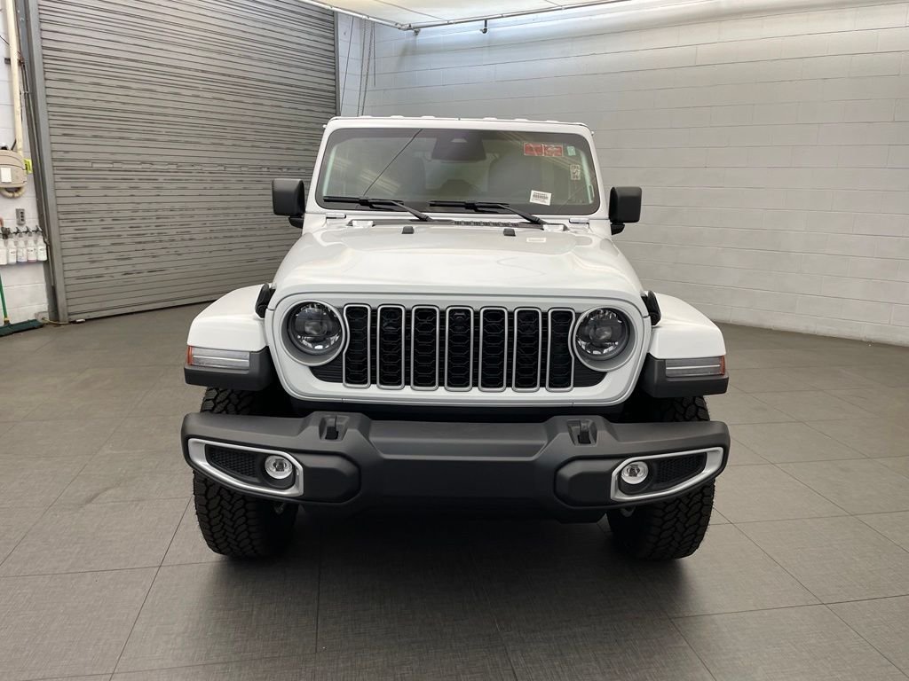 New 2026 Bright White Clear-Coat Exterior Paint Jeep Sahara image 6