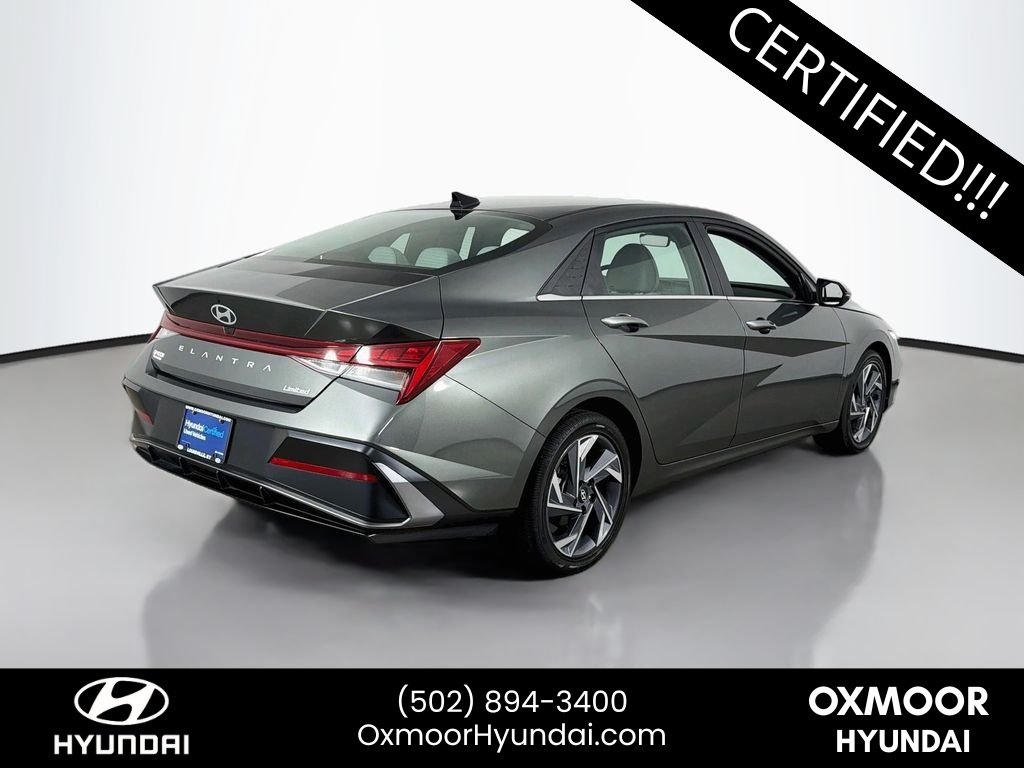 Certified Used 2025 Amazon Gray Hyundai Limited image 7