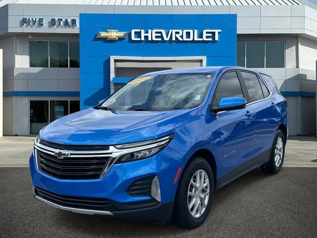 Used 2024 Riptide Blue Metallic Chevrolet LT image 3