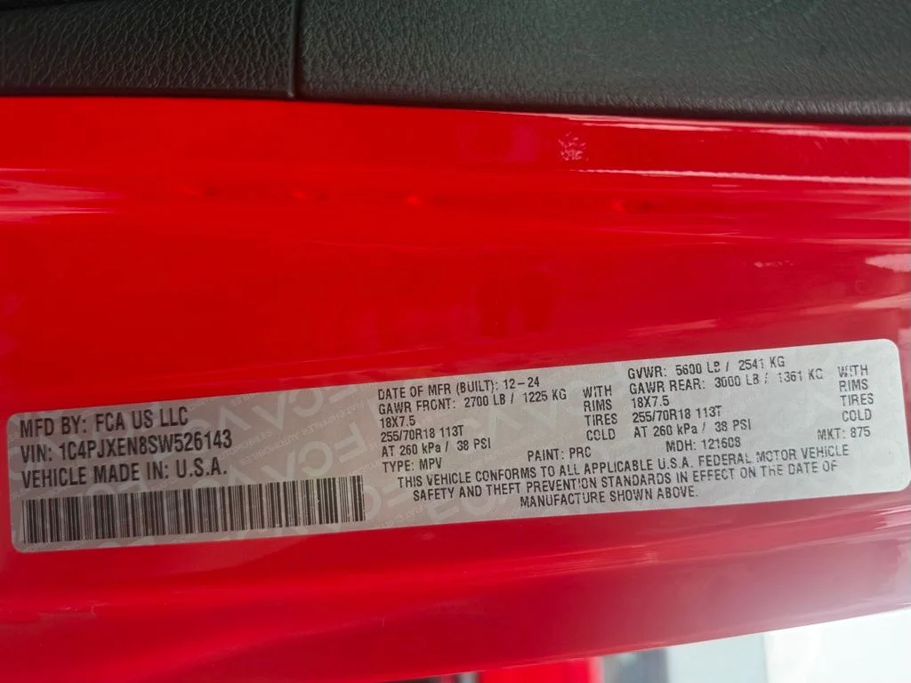 Used 2025 Red Jeep Sahara image 33