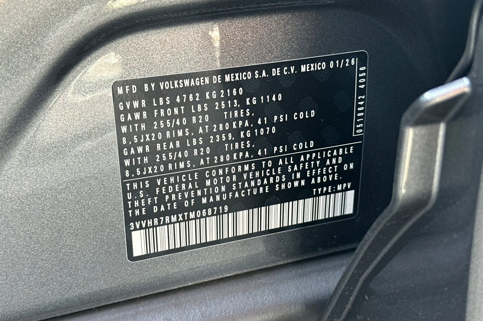 New 2026 Gray Volkswagen 2.0T SE R-Line Black image 23