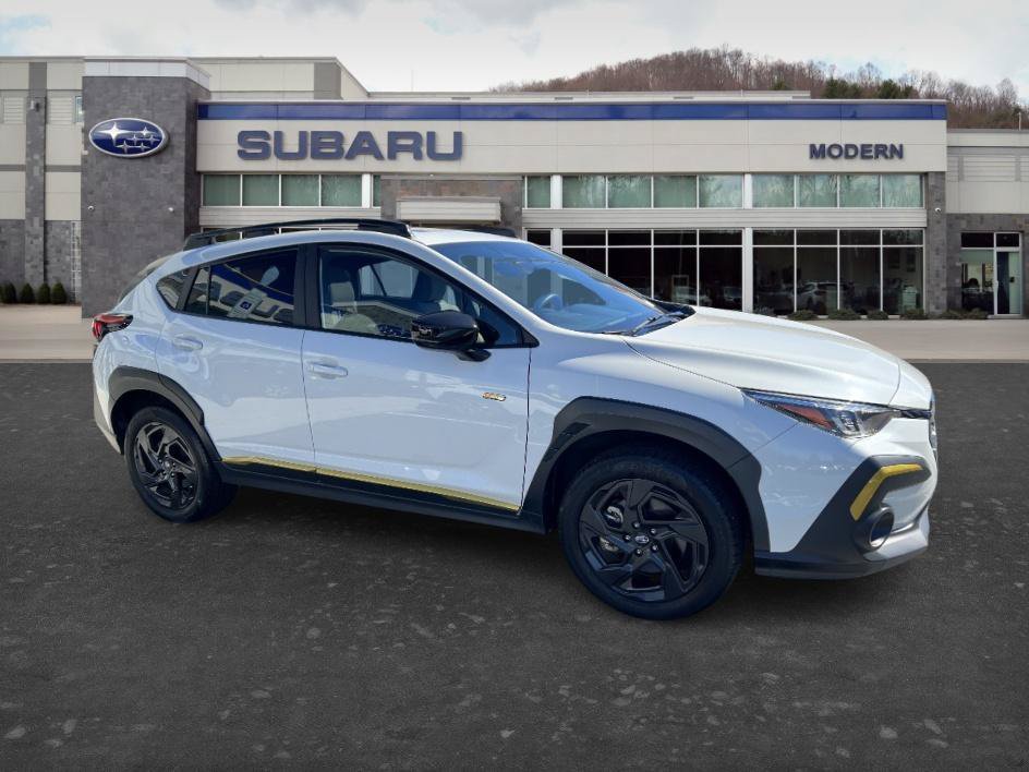 Used 2025 Crystal White Pearl Subaru Sport image 3