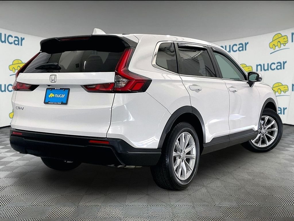 Used 2024 Platinum White Honda EX image 6