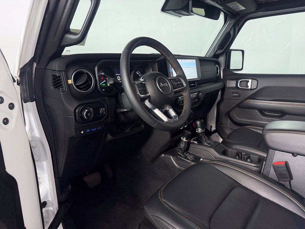 Certified Used 2024 White Jeep Sahara 4xe image 13