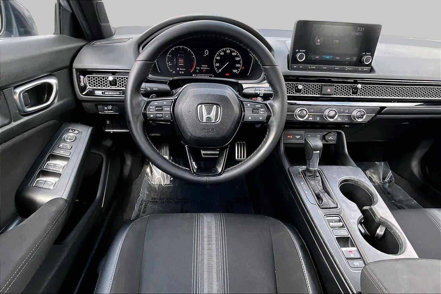 Used 2025 Solar Silver Metallic Honda Sport image 6
