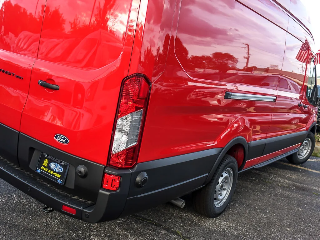 New 2026 Race Red Ford Cargo Van image 8
