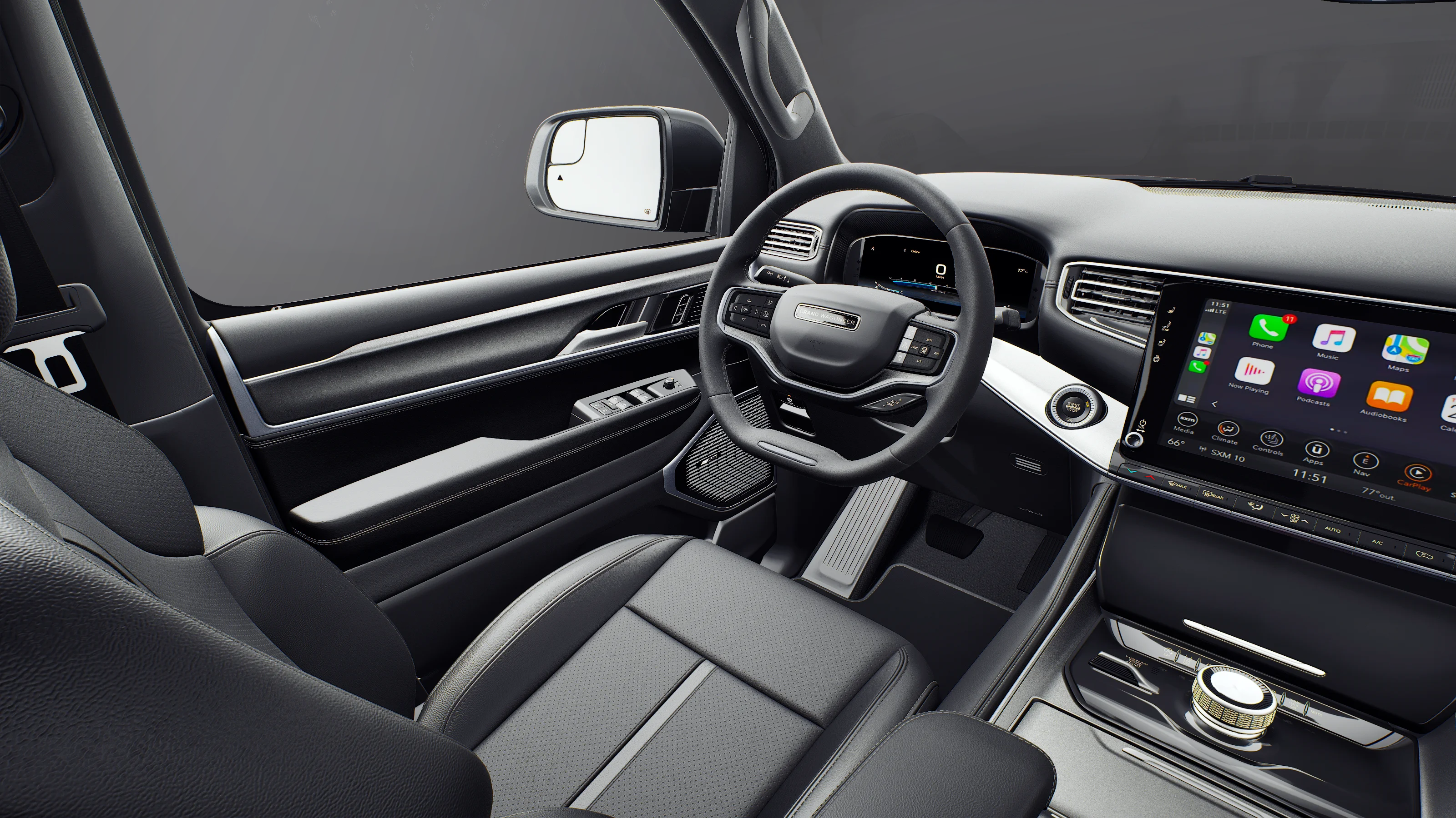 New 2027 Bright White Clear-Coat Paint Jeep Grand Wagoneer image 8