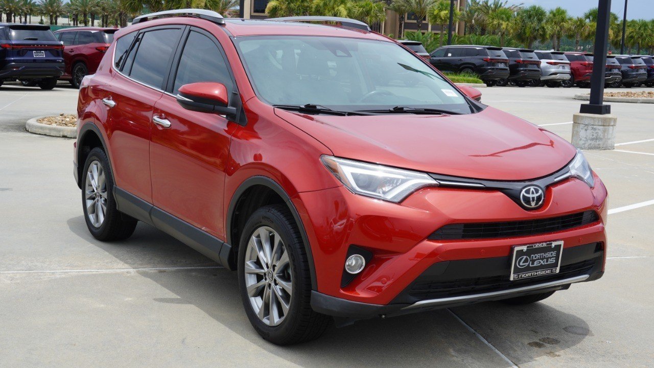 Used 2017 Red Toyota Limited image 3