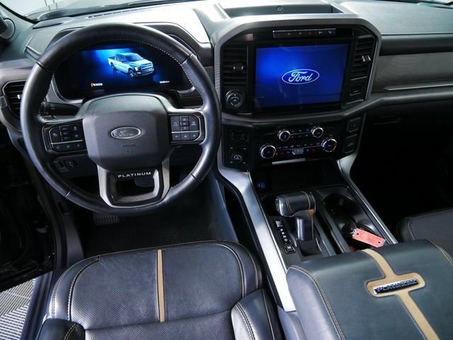 Certified 2022 Ford F-150 Platinum with VIN 1FTFW1E84NFC03068 for sale in Apple Valley, Minnesota