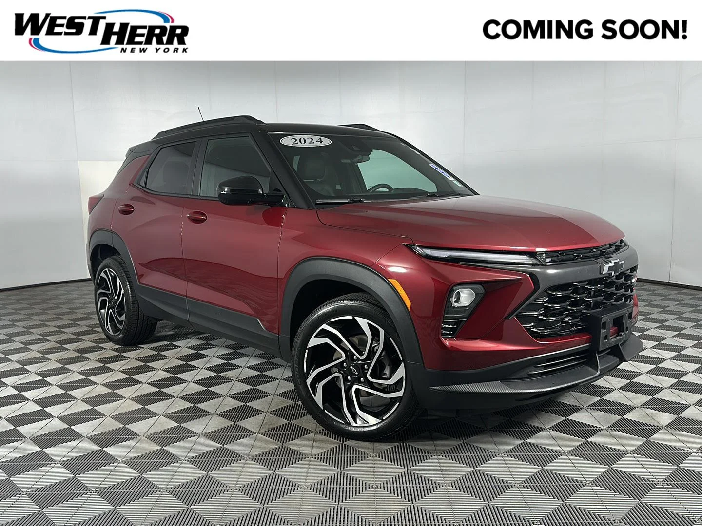 Used 2024 Crimson Metallic Chevrolet RS image 1