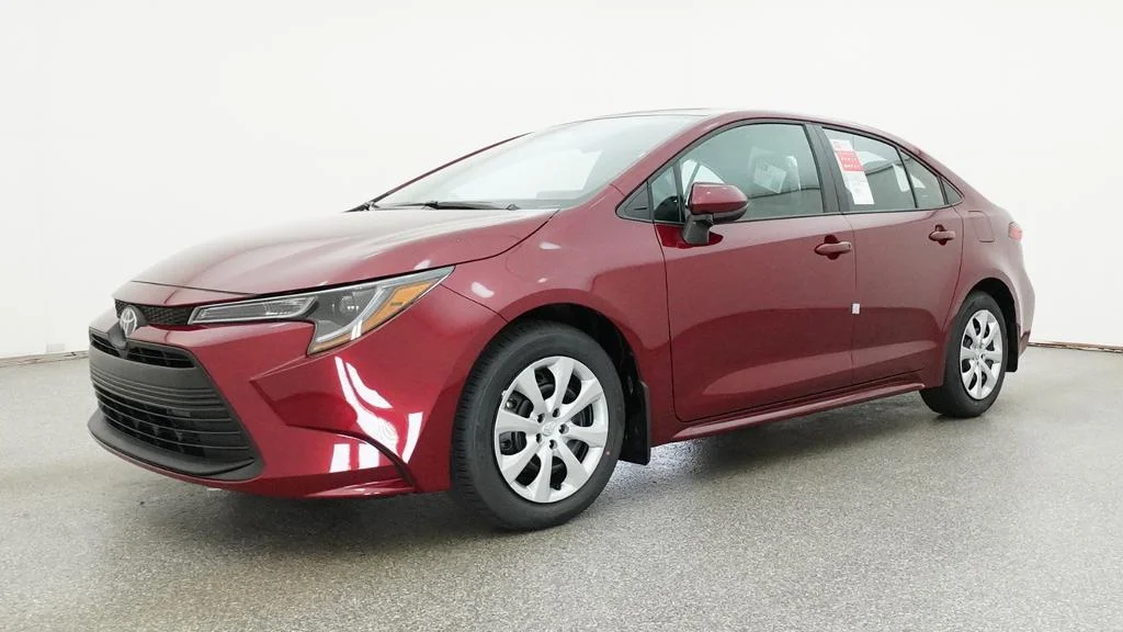 New 2026 Ruby Flare Pearl Toyota LE image 6