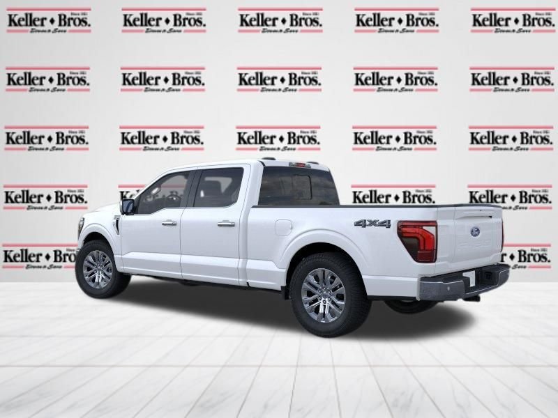 New 2026 Star White Metallic Tri-Coat Ford Lariat image 5