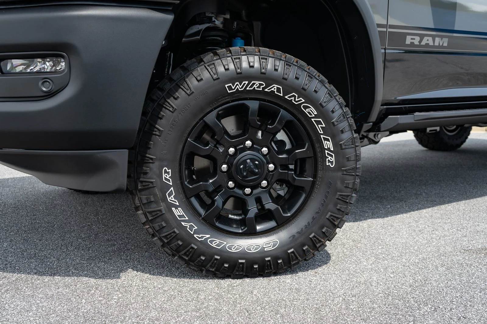 New 2026 Ceramic Gray Clear-Coat Exterior Paint RAM Power Wagon image 7