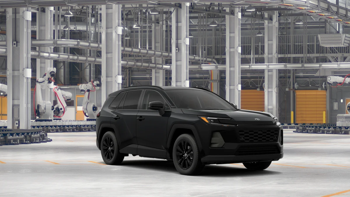 New 2026 Midnight Black Metallic Toyota XLE Premium image 15