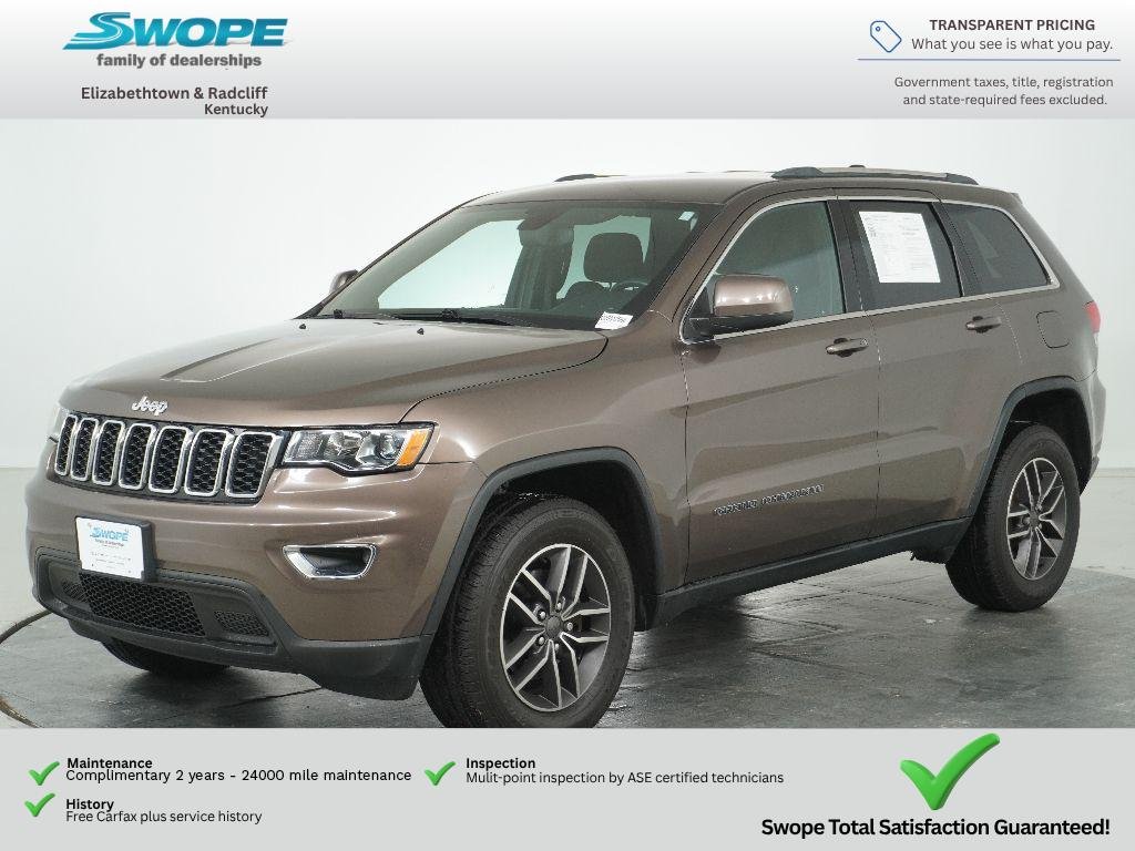 Used 2019 Walnut Brown Metallic Clearcoat Jeep Laredo E image 2