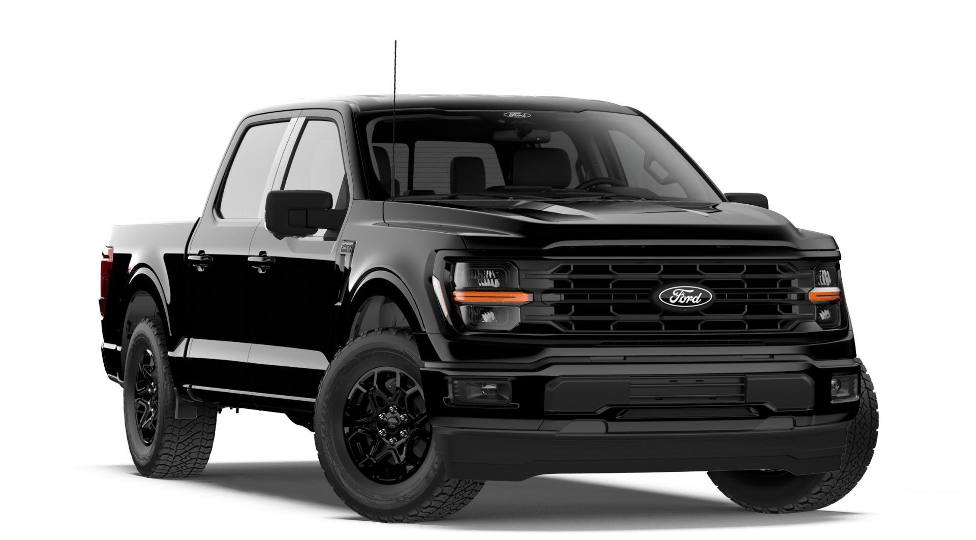 New 2026 Agate Black Metallic Ford XLT image 4