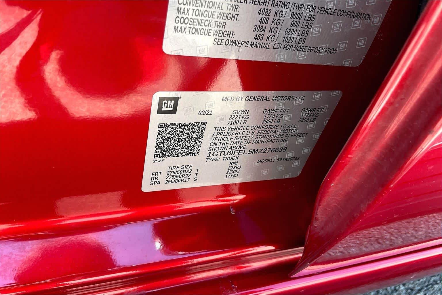 Used 2021 Cayenne Red Tintcoat GMC Denali image 69