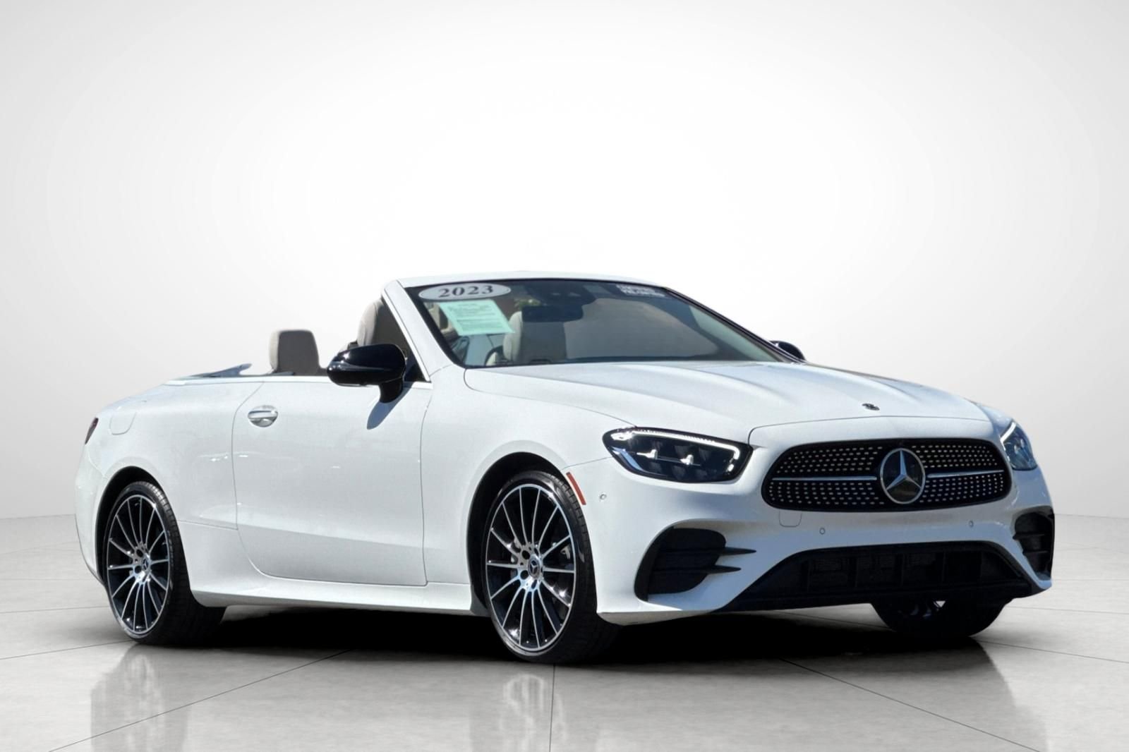 Certified Used 2023 White Mercedes-Benz E 450 image 2