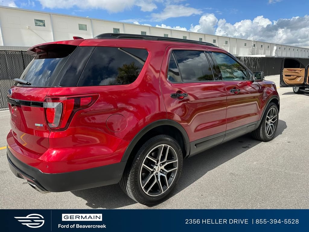 Used 2017 Ruby Red Metallic Ford Sport image 5