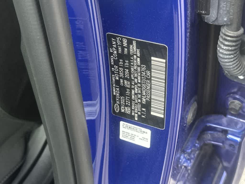 New 2026 Intense Blue Hyundai SEL Sport image 16