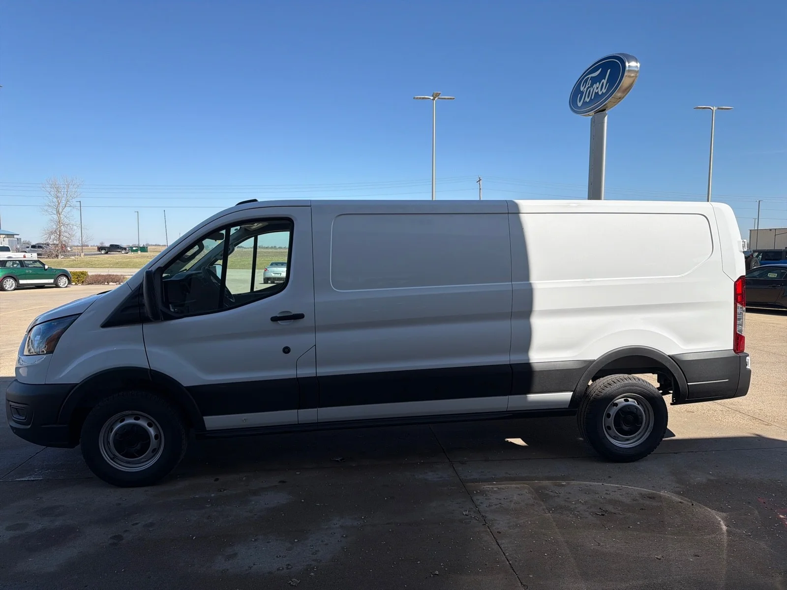 New 2026 Oxford White Ford Cargo Van image 7