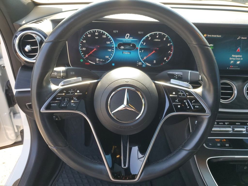 Used 2022 Polar White Mercedes-Benz E350 4MATIC® image 24