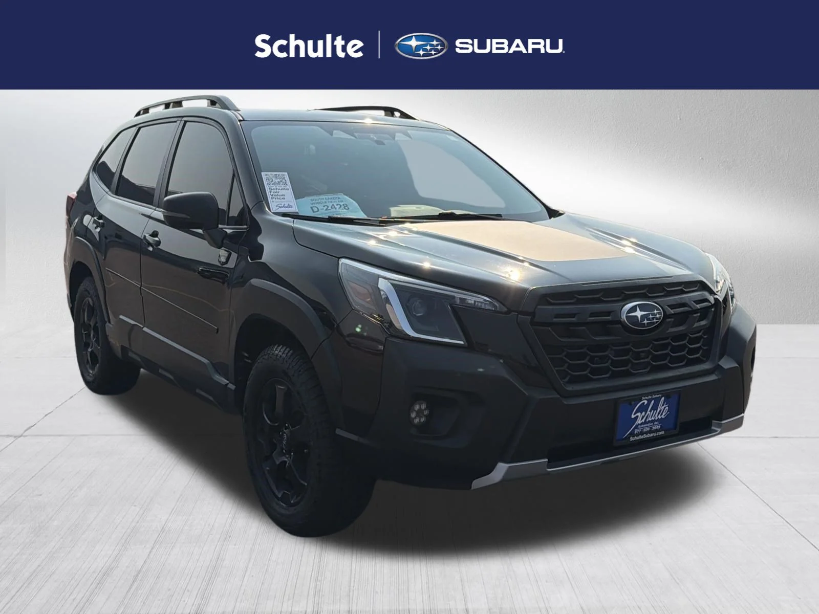 Used 2022 Crystal Black Silica Subaru Wilderness image 1