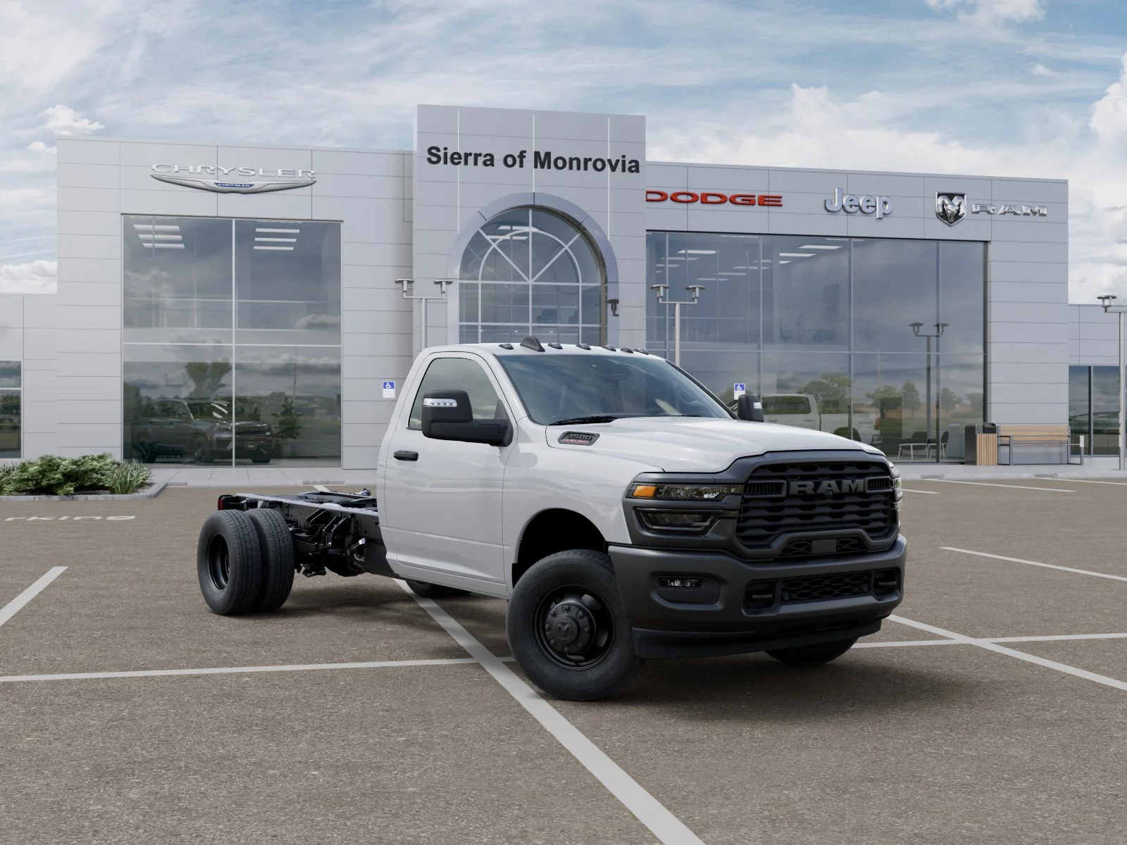 New 2026 Bright White Clear-Coat Exterior Paint RAM Tradesman image 35