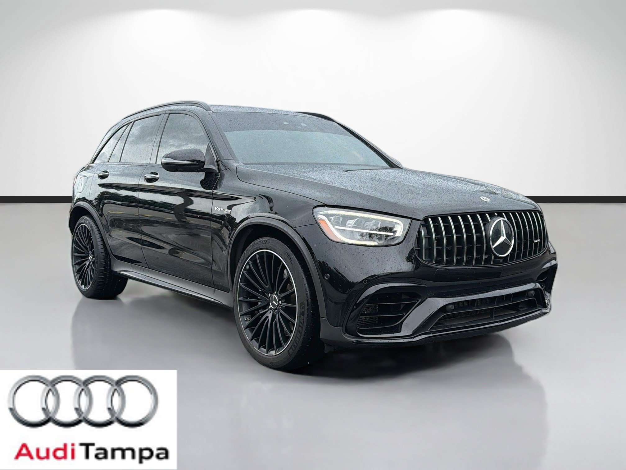 Used 2021 Black Mercedes-Benz AMG® GLC 63 image 1