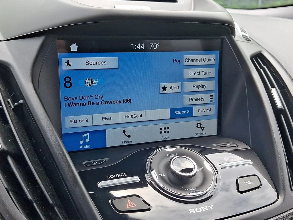 Used 2017 Blue Ford Titanium image 16