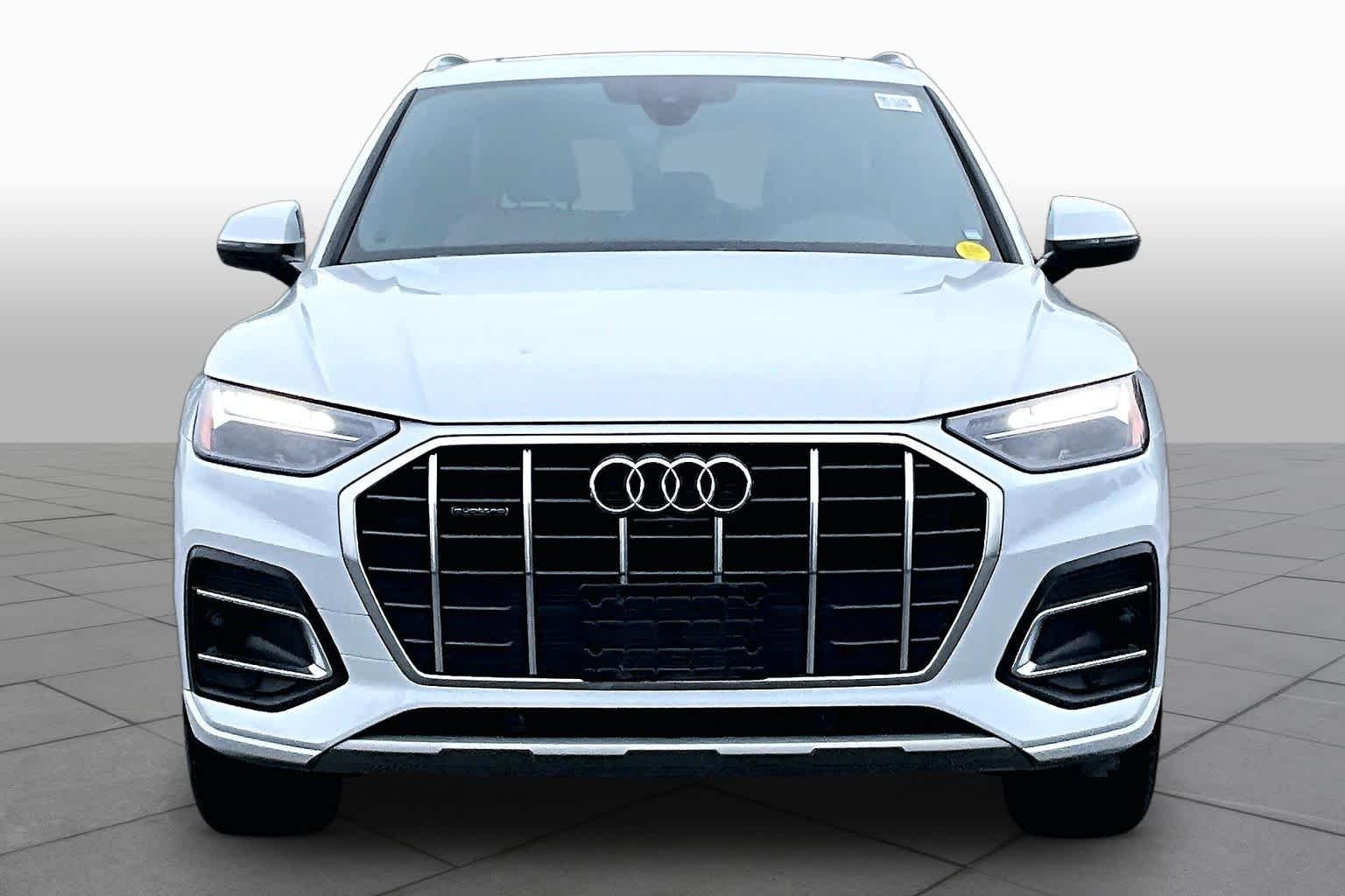 Used 2021 Glacier White Metallic Audi Premium Plus image 4