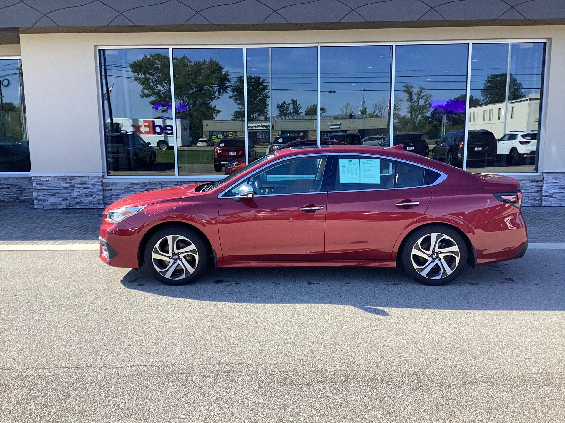 Used 2021 Crimson Red Pearl Subaru Touring XT image 7
