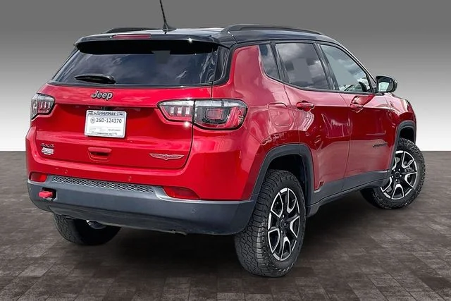 Used 2025 Red Jeep Trailhawk image 2