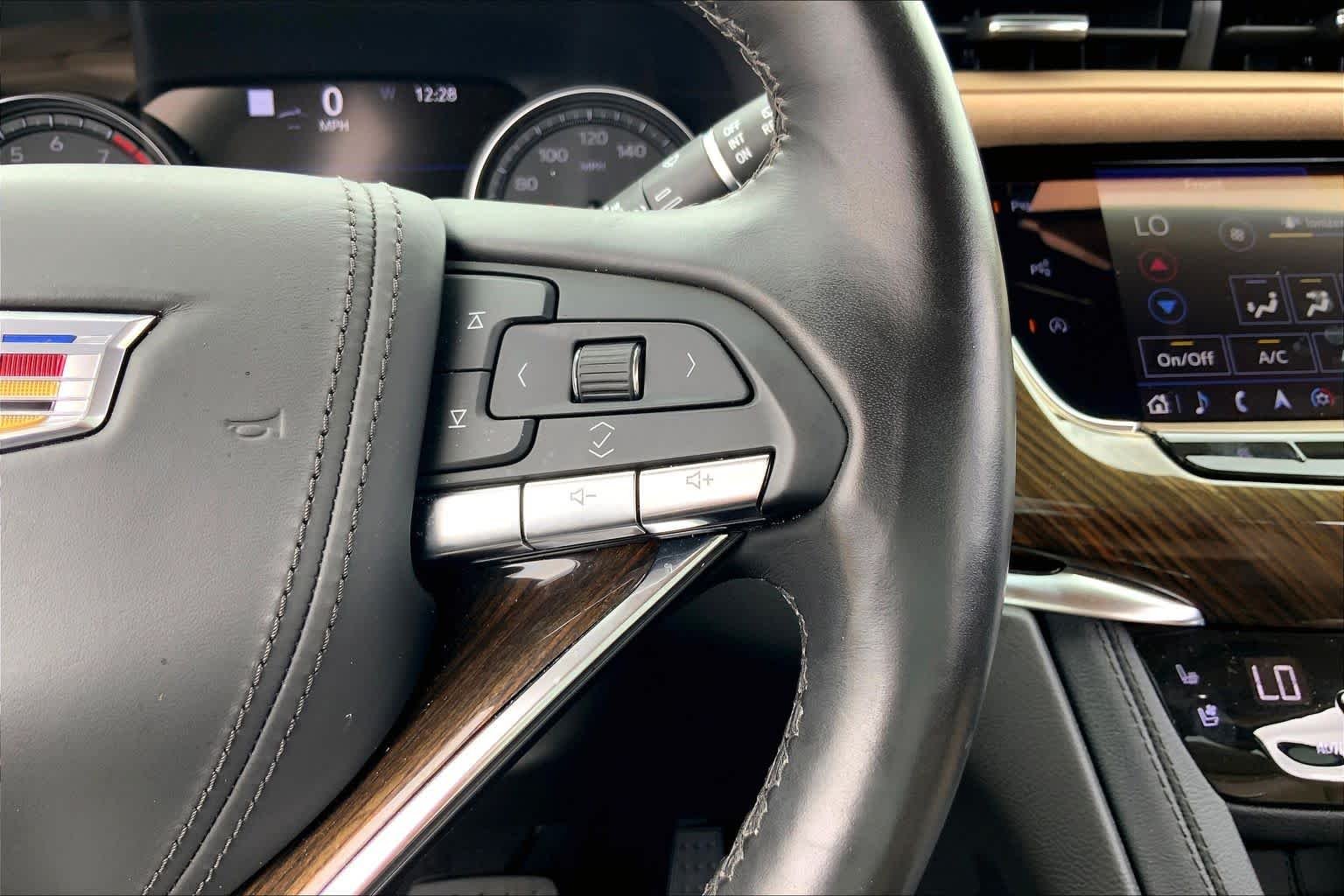 Used 2023 Stellar Black Metallic Cadillac FWD Premium Luxury image 24